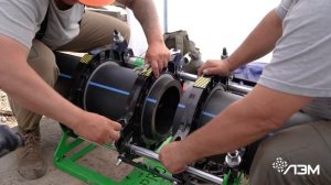 Стыковая сварка полиэтиленовых труб при устройстве н?