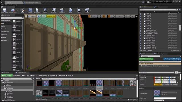 Создаю 2D игру на Unreal Engine 4 смотреть онлайн