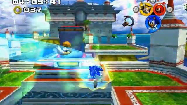 прохождение Sonik Heroes часть 2