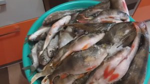 КАК БЫСТРО ПОЧИСТИТЬ ЗАМОРОЖЕННОГО ОКУНЯ. ЖАРЕНЫЙ ОКУНЬ С ХРУСТЯЩЕЙ КОРОЧКОЙ