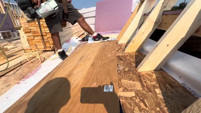 Небольшие детали постройки каркасного дома/ Small details in смотреть онлайн