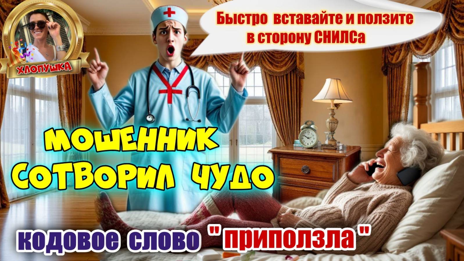 😂 ПОЛЗУЧИЙ МОШЕННИК ЧУДЕСНИК 🔥 смотреть онлайн