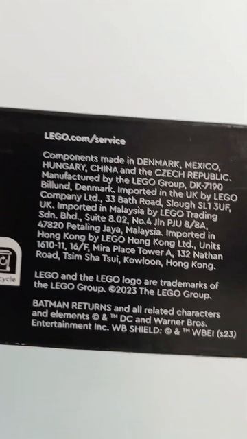 Начинаем обзор одной из лучших новинок лета по LEGO Batman 76259