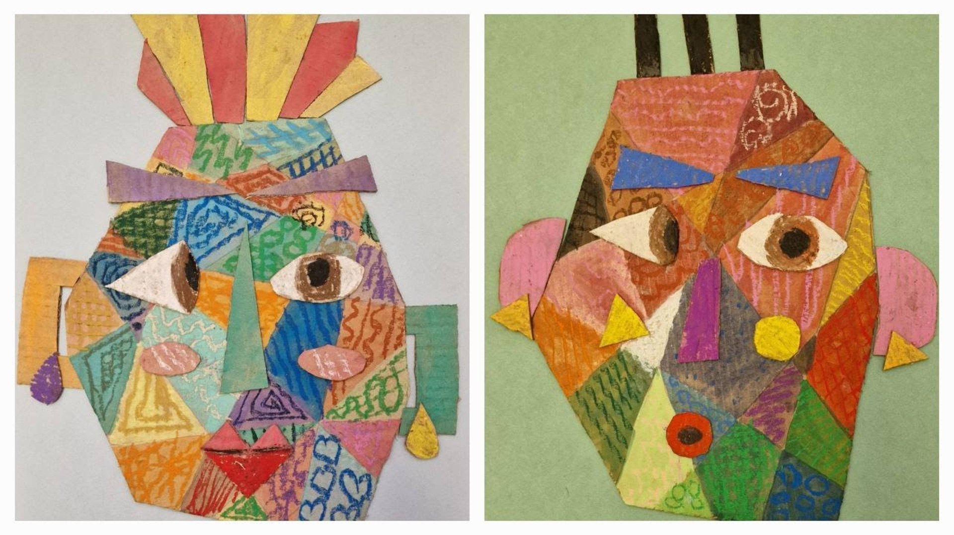 Как создать портрет в стиле Пикассо. Мастер-класс по творчеству на английском языке от Вики Чжан. смотреть онлайн