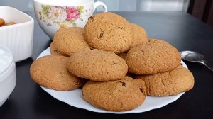 Печенье в магазине больше не покупаю! ОЧЕНЬ ВКУСНОЕ ДОМАШНЕЕ ОВСЯНОЕ ПЕЧЕНЬЕ!