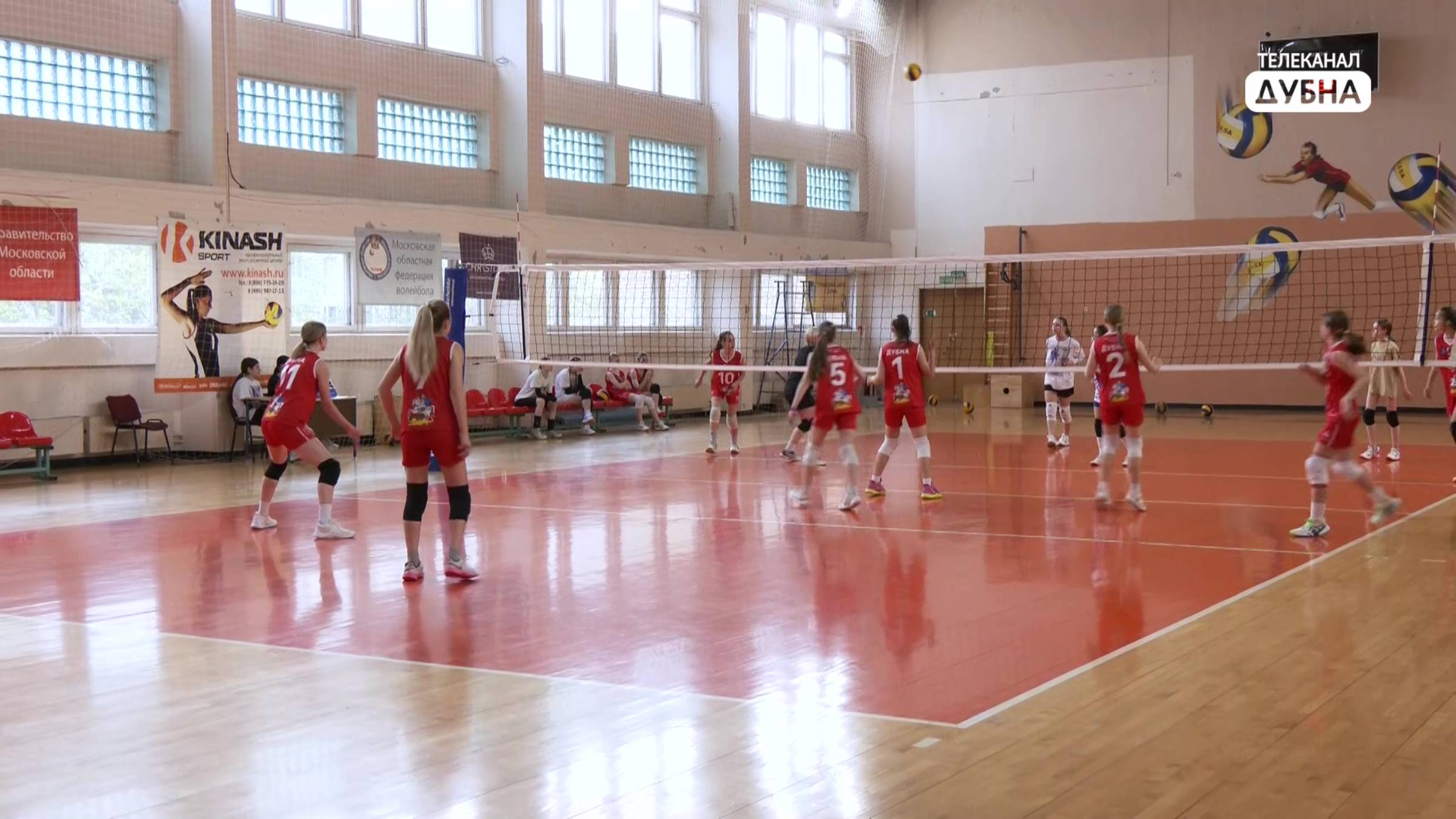 Глава Дубны поздравил волейболисток наукограда смотреть онлайн