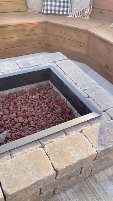 Костровая зона отдыха #строительство #ремонт #дизайн