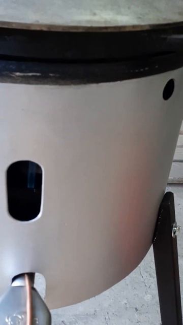 Печка для с газовой горелкой 16 kWt. смотреть онлайн