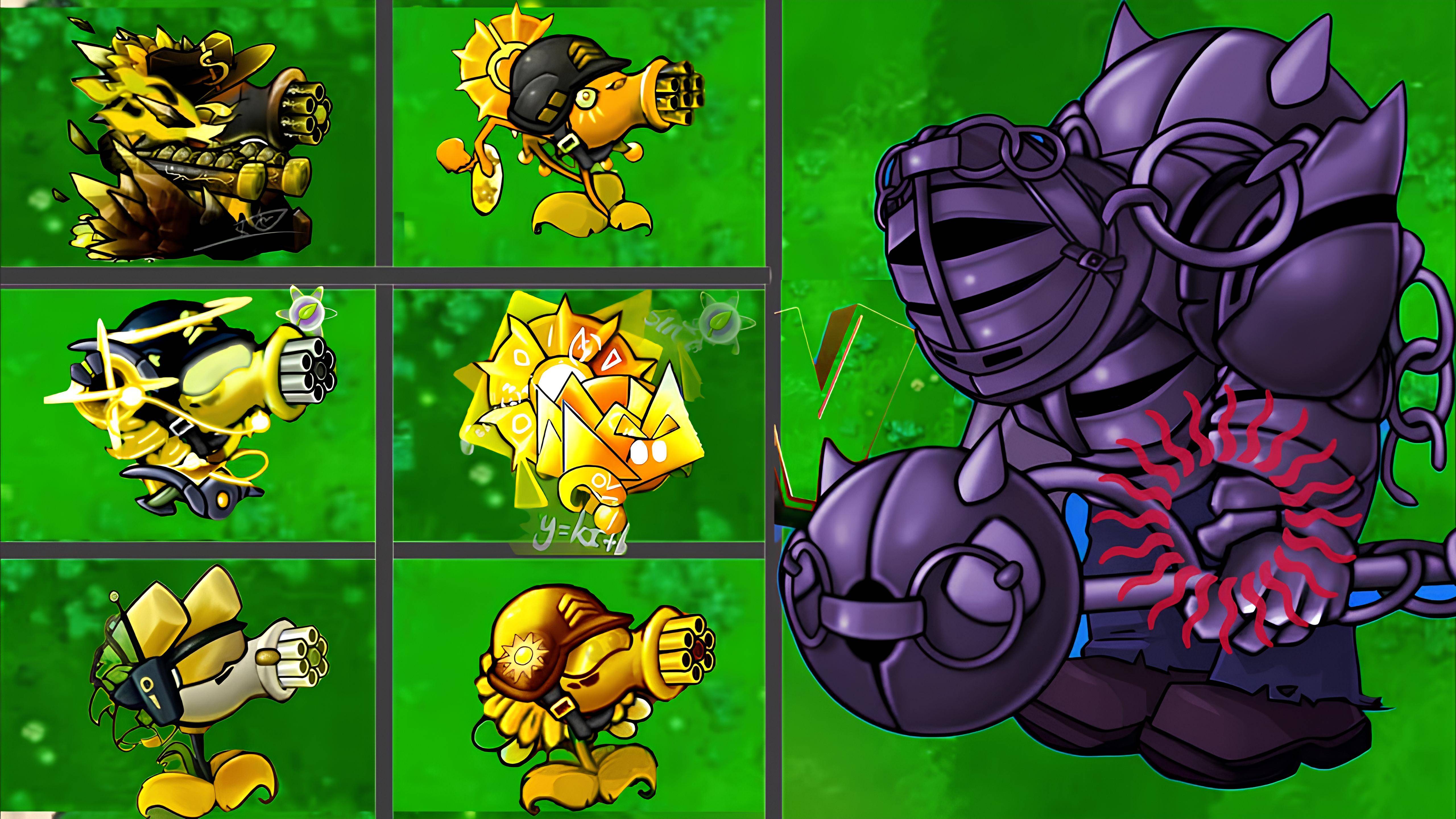 PVZ 1 Fusion 2.5: ЗОЛОТОЕ ИСПЫТАНИЕ! ВСЕ ЗОЛОТЫЕ РАСТЕНИЯ vs 300 ОБСИДИАНОВЫХ ГАРГАНТЮАРОВ смотреть онлайн