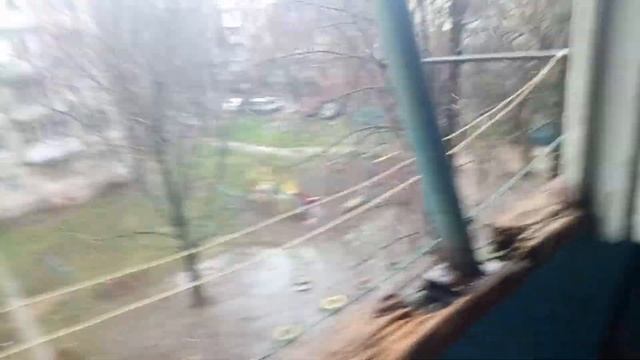 Первый снег в Одессе