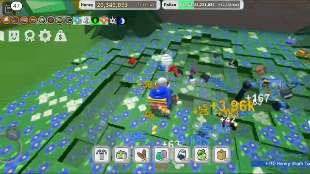 Я купил Bronze Star, Porcelain Dipper и... В Bee Swarm Simulator!!! // Roblox смотреть онлайн