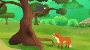 Лиса и ворон