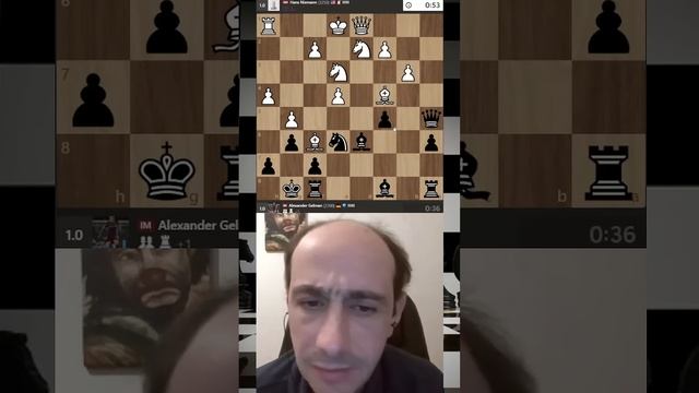 ОН ХОЧЕТ ЖЕРТВОВАТЬ! // ШУРА ГЕЛЬМАН ! #шахматы #chess #shorts #шура #chessallstars смотреть онлайн