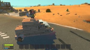 ПЫТАЕМСЯ ВЫЖИТЬ В ПУСТЫНЕ SCRAP MECHANIC THE LONG DRIVE