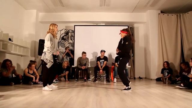 HD WINTER CONTEST. ALL STYLES BATTLE Крошко Настя и Амиросланова Айка смотреть онлайн