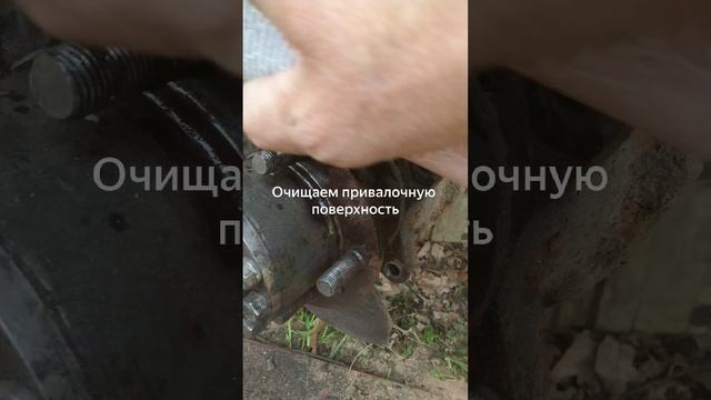 Демонтаж  тормозных дисков