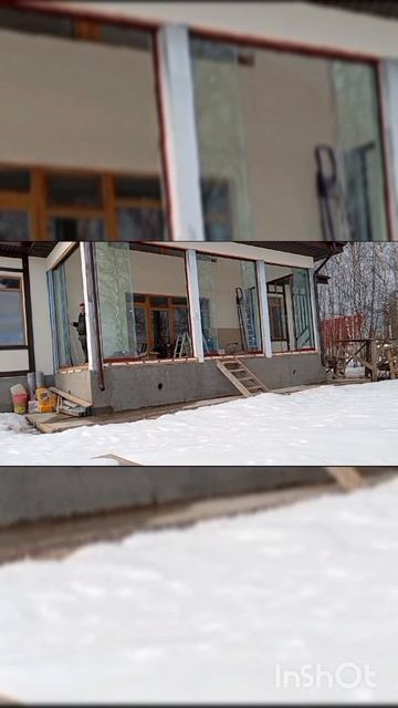 Безрамное остекление веранды смотреть онлайн