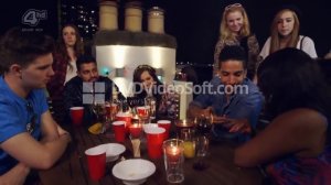 Фокус.Огонь и стакан