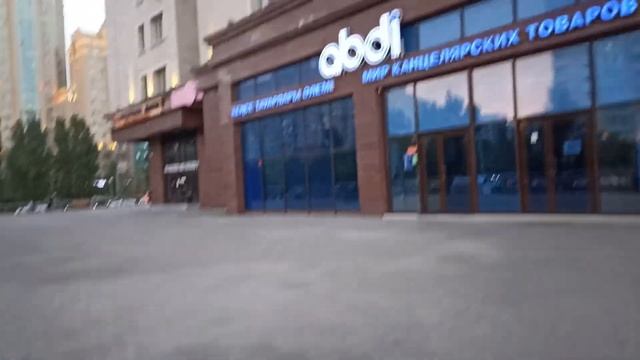 Прогулка по Проспекту Мангилик Ел (Мәңгілік Ел Даңгыл? смотреть онлайн