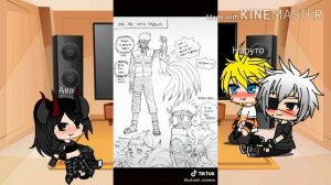 Реакции на шипы Наруто и Какаши 3ч.