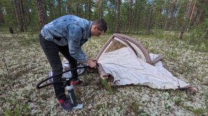Смотрим мою новую надувную палатку Naturehike Ango