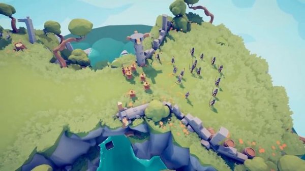 TABS-прошёл 12 уровней в Totally Accurate Battle Simulator!