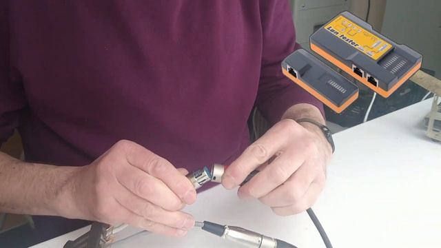 Простой тестер аудио кабелей. смотреть онлайн