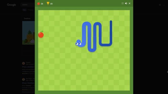 Snake Google Game | Змейка Игра от Гугл (Google) GamePlay 2024 #google #snakegame #snake