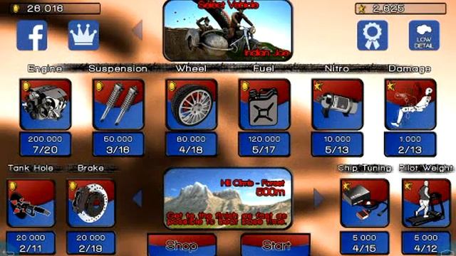 Играем в Dirt Masters на андроид