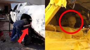 Невероятные случаи на дороге снятые на камеру! Сложно поверить что такое случилось в реальной жизни