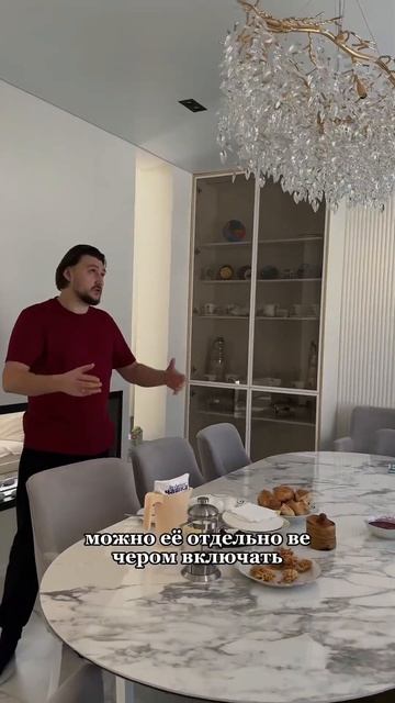 Базовое освещение на кухне #интерьер #дизайн #люстрана смотреть онлайн