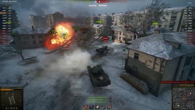 Черчилль III. 13 фрагов [Новый рекорд по опыту] смотреть онлайн