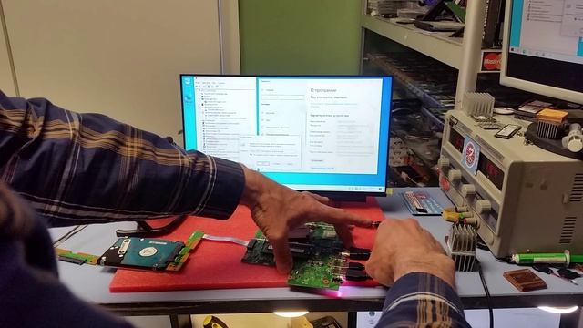 Матплата Asus X540UAR заказ 19027 - контрольный запуск. смотреть онлайн