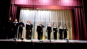 "Если бы парни всей земли" - сводный хор школьников Селендумской СОШ