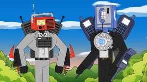 Телефонмен мстит Скибиди Туалету ученому за Титана Спикермена