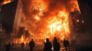 Leviathans - Invasion of Space Giants _ Hard Rock Music _ AI Short Cinematic Video