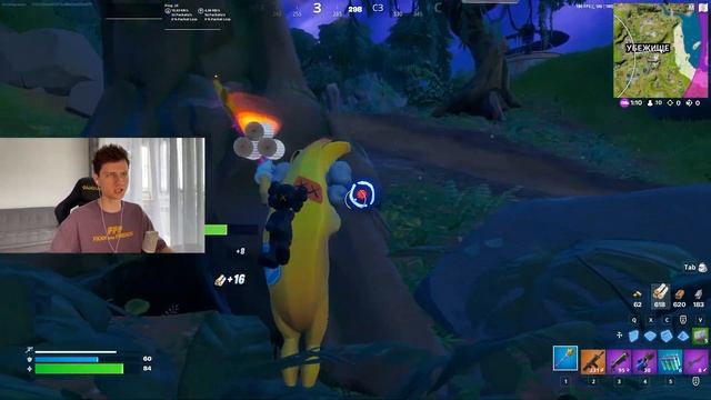 KAWS VS 99 БАНАНОВ в Фортанйт *новинка* смотреть онлайн