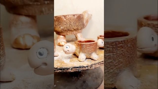Новая партия керамики - черепашки . смотреть онлайн