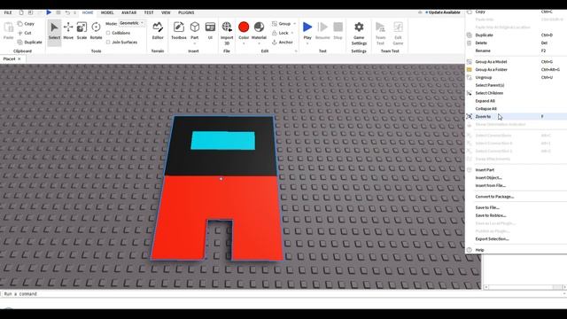 Как выложить свою модель в Toolbox Roblox Studio