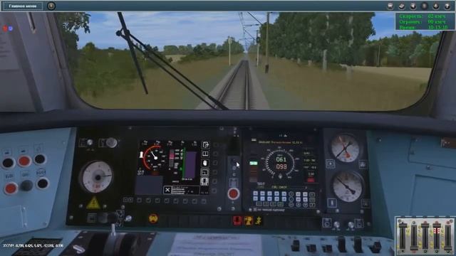 Запуск и краткий обзор ЭД4М-0383 / Running and overview ED4M-0383 смотреть онлайн
