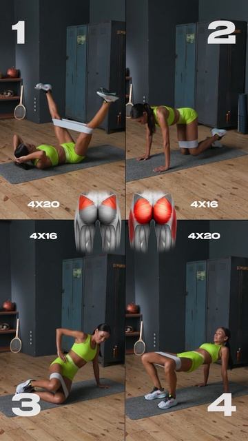 Упругие ягодицы без приседаний 🔥 Попробуй эти упражн смотреть онлайн