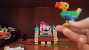 Лего майнкрафт легенды битва с пожирателем обзор