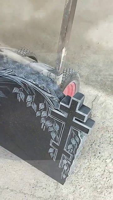 🌳"Березка с крестом", в тонировке. резьба по камню. stone смотреть онлайн