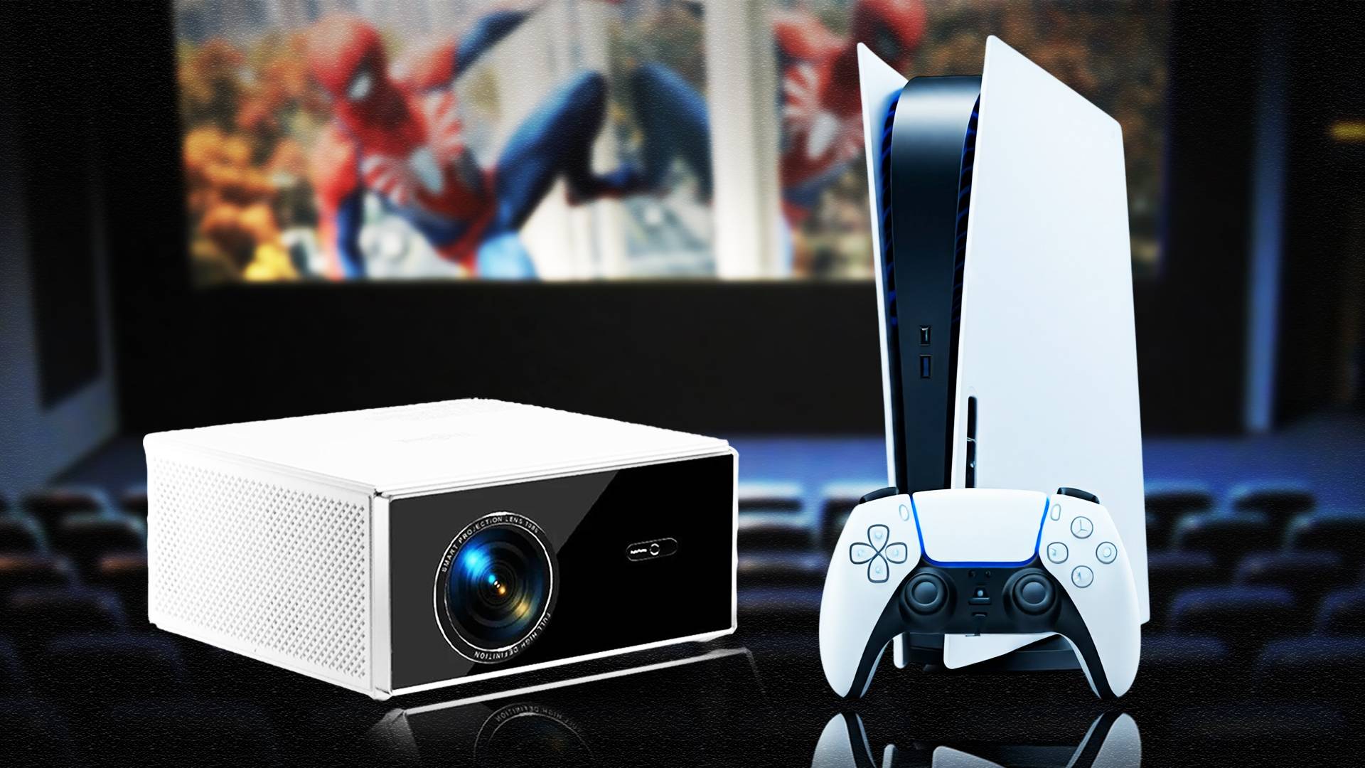 ИЩЕМ ИГРОВОЙ ПРОЕКТОР - THUNDEAL TDA7W + ПС5 смотреть онлайн