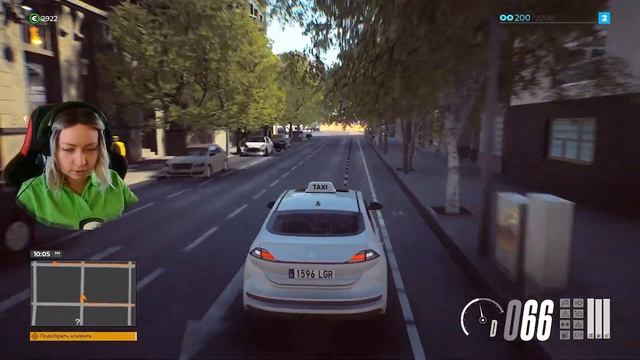 Работаю таксистом | Мой первый рабочий день | Первый взгляд Taxi Life Simulator смотреть онлайн
