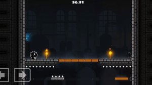 Как пройти 3 уровень в Tower на 3 монеты в geometry dash