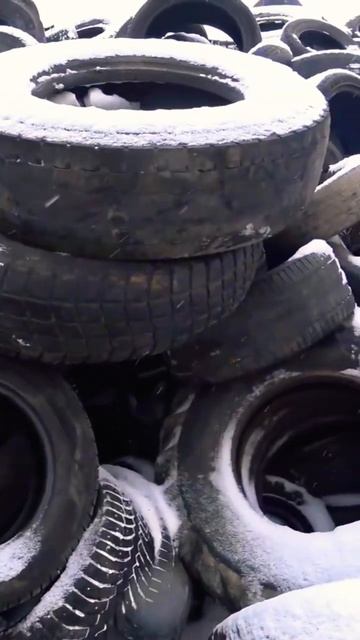 Какие покрышки перерабатывают в крошку - три вида. Вид? смотреть онлайн
