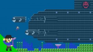 Повышение уровня: Марио против Мега-подводной лодки Боузера