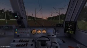 trainz 12 москва казанская - раменское на эд4м 059