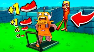 КАЖДУЮ СЕКУНДУ +1 СКОРОСТЬ ЧТО БЫ ВЫЖИТЬ В ЛАБИРИНТЕ МОНСТРОВ в РОБЛОКС